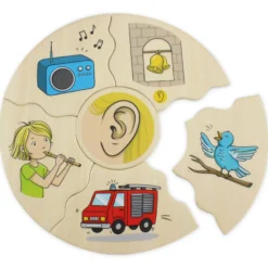 Puzzle Humanico "5 Sinne", 30-tlg.