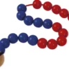 Rechenkette "Rechen-Raupe" bis 20, rot/blau, 5er Schritte