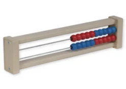 Rechenrahmen für 20-er Zahlenraum rot/blau, gerade Seitenteile