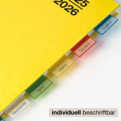 Register-Taben 12-tlg., selbstklebend, aus Kunststoff-Folie