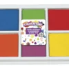 Riesen-Stempelkissen mit 6 Farben