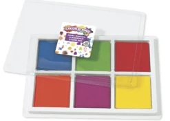 Riesen-Stempelkissen mit 6 Farben