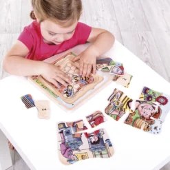 Schichten-Puzzle "Honig", 29-tlg.