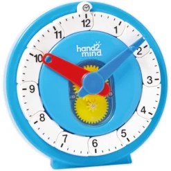 Schüler-Lern-Uhr mit Zahlenstrahl, 11 cm ø