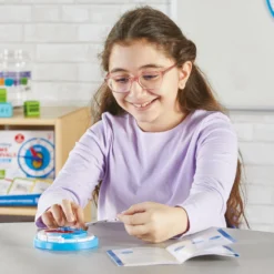 Schüler-Lern-Uhr mit Zahlenstrahl, 11 cm ø