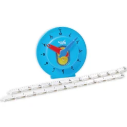 Schüler-Lern-Uhr mit Zahlenstrahl, 11 cm ø