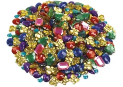 Schmuck-Steine, 15-25 mm, ca. 500 Stück