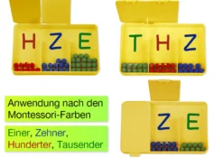 Schüttelbox 3-tlg., mit 20 Perlen