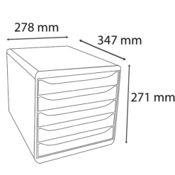 Schubladen-Box A4