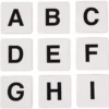 Set Buchstaben-Kärtchen "ABC", 216-tlg. im Koffer