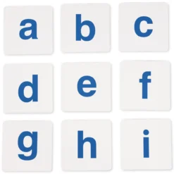 Set Buchstaben-Kärtchen 