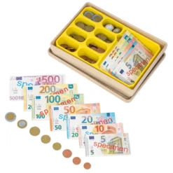 Set Euro-Rechengeld in Stapel-Box, 290-tlg.