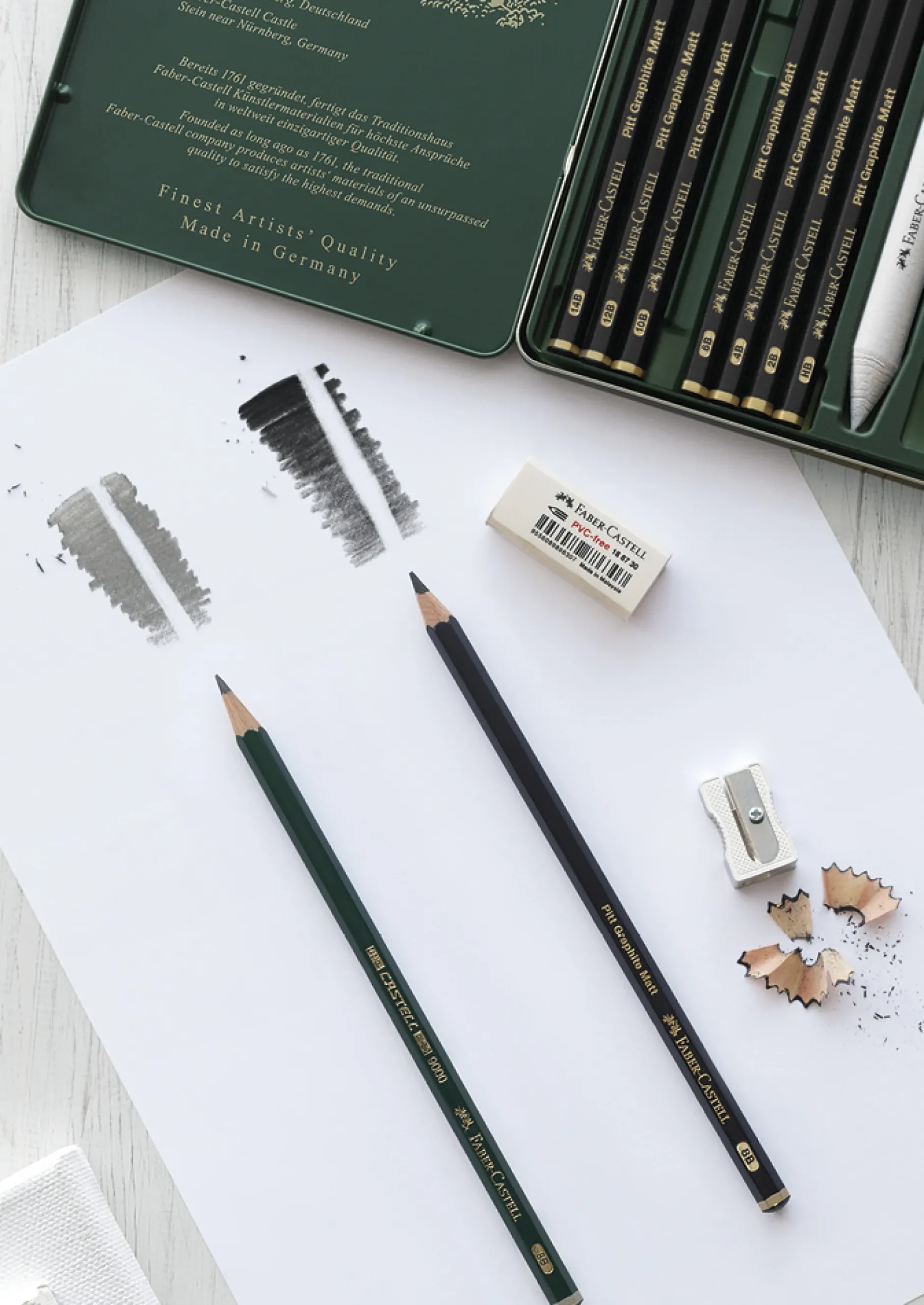 Set Faber-Castell "Pitt Graphite Matt", 6-tlg.