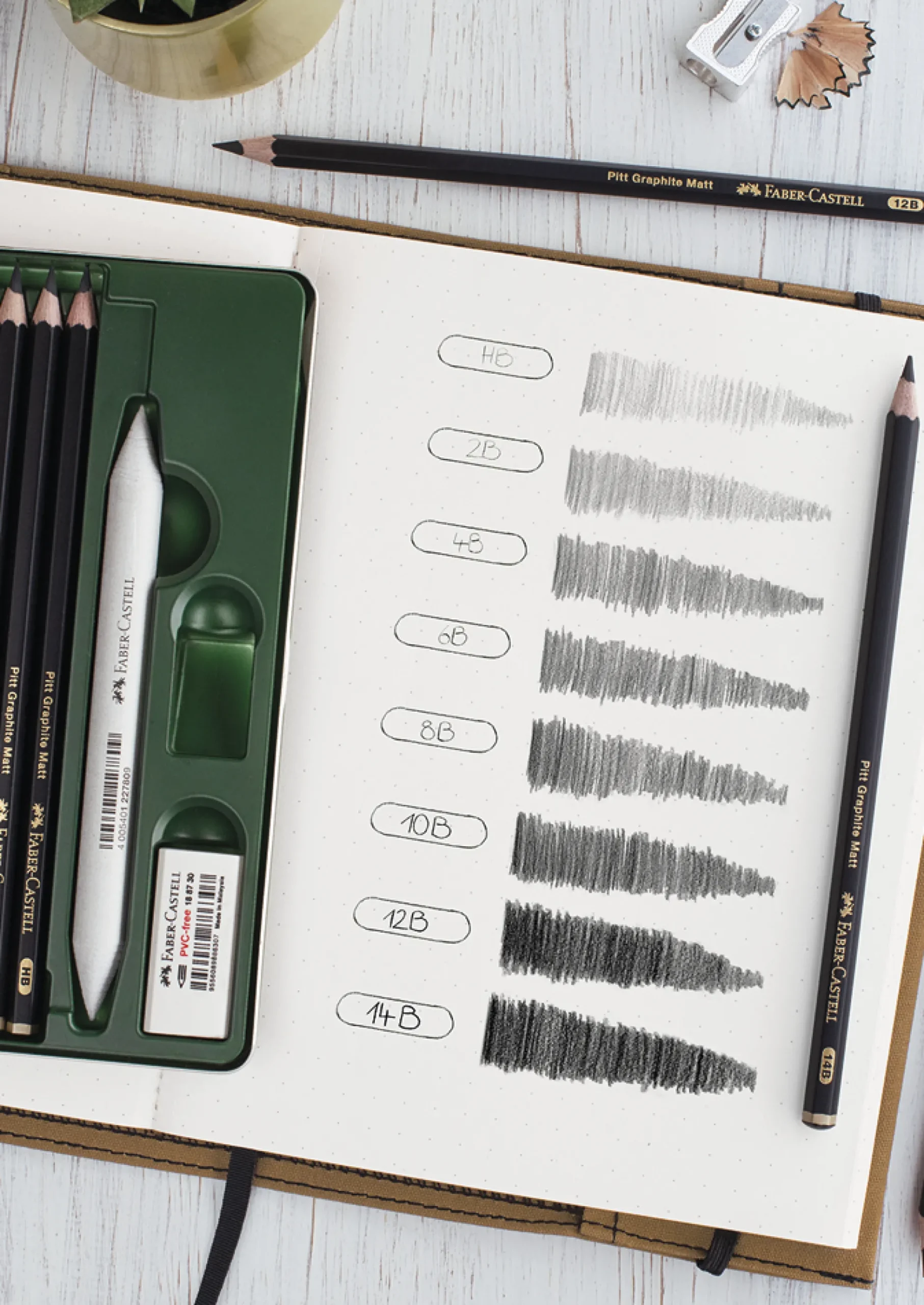 Set Faber-Castell "Pitt Graphite Matt", 6-tlg.