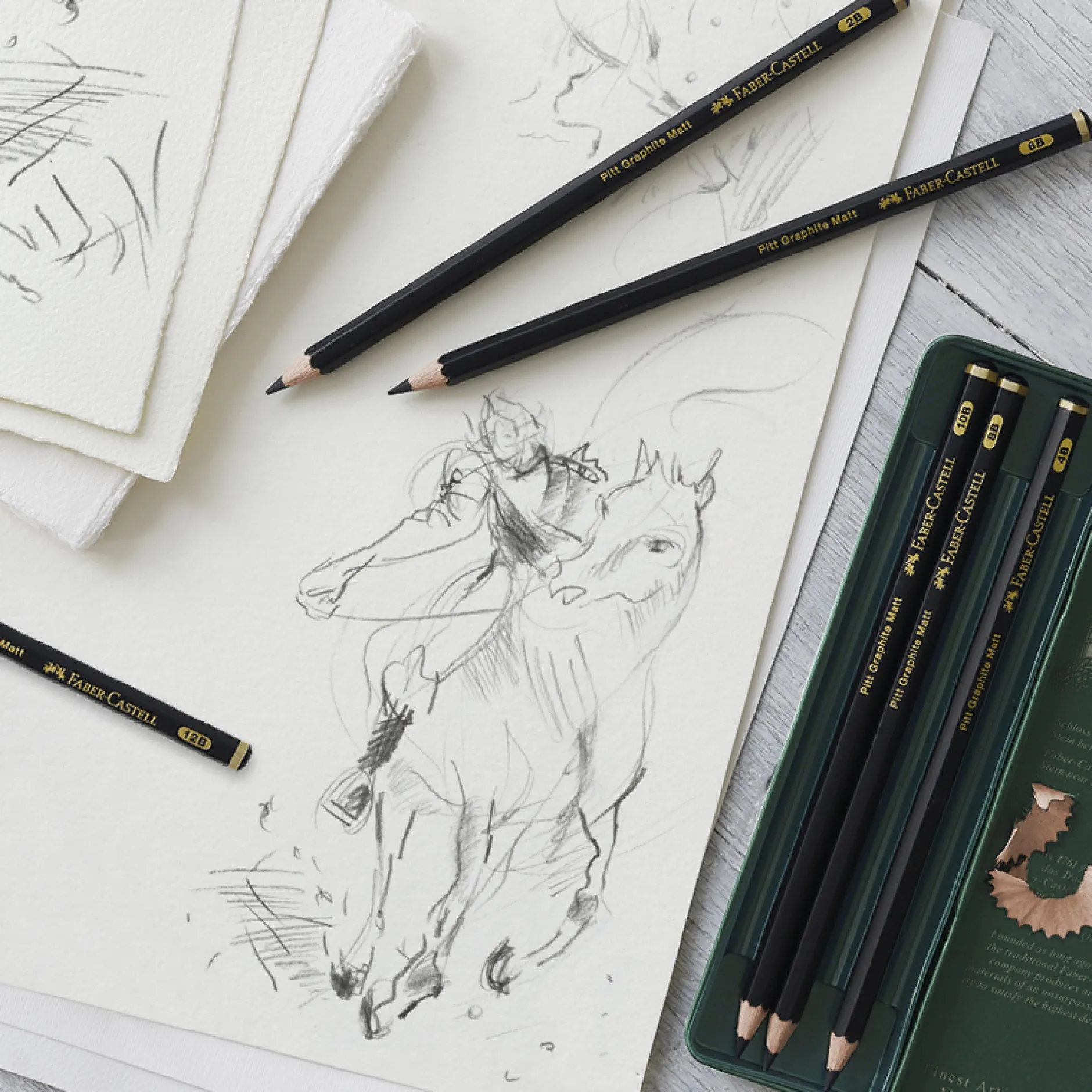 Set Faber-Castell "Pitt Graphite Matt", 6-tlg.
