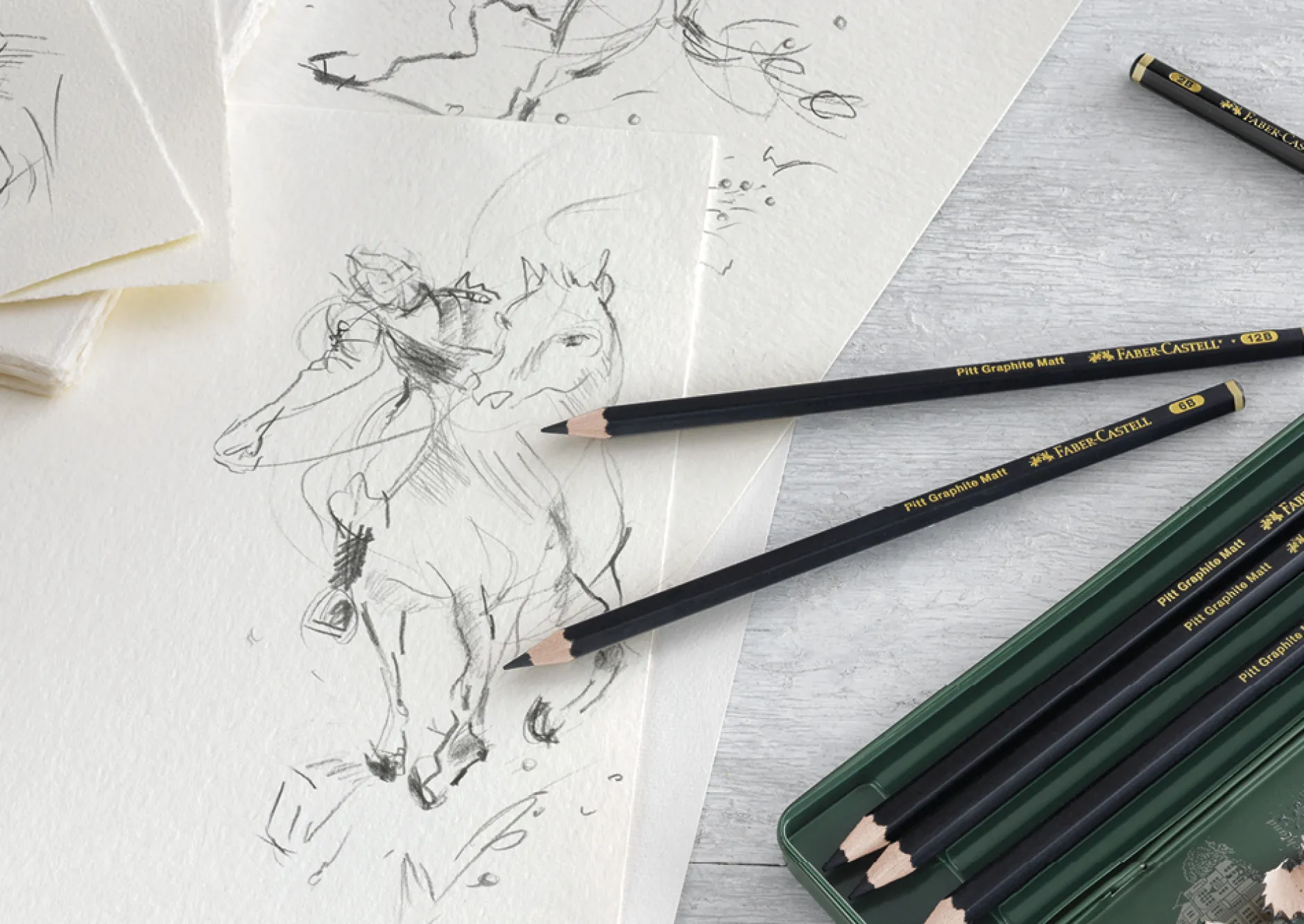 Set Faber-Castell "Pitt Graphite Matt", 6-tlg.