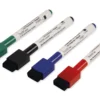 Set Folienstifte Non Permanent mit Filzwischer + Magnet, 4tlg.