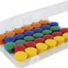Set Haft-Magnete 21 mm ø in Box, 72-tlg.