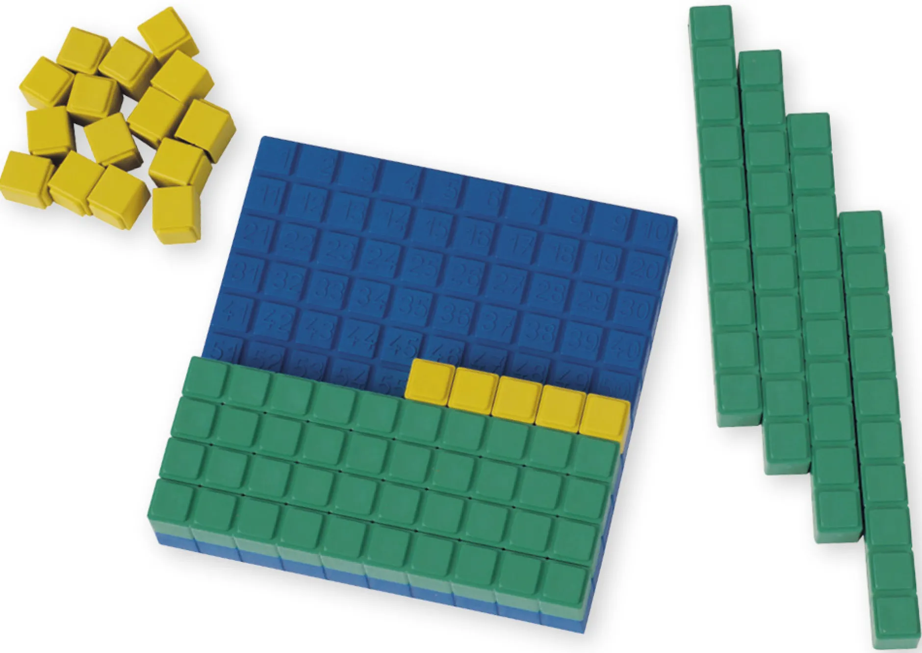 Set Hunderter-Steckplatte, 29-tlg.