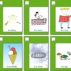 Set Lesebüchlein A6, grüne Serie, 6-tlg.