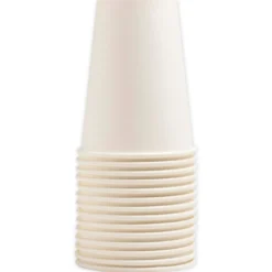 Set Pappbecher weiß, 20 cl, 50 Stück
