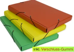 Set Sammelbox ColorFIT 3-tlg. A4