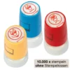 Set Siebdruck-Stempel "Perpetuum" 3-tlg. "Gesichter"