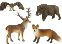 Set Wald- und Feld-Tiere, 9-tlg.