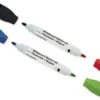 Set Whiteboard-Marker Doppelspitze mit Filzwischer + Magnet, 2-tlg.
