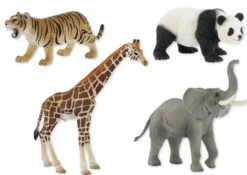Set Zoo-Tiere, 9-tlg.