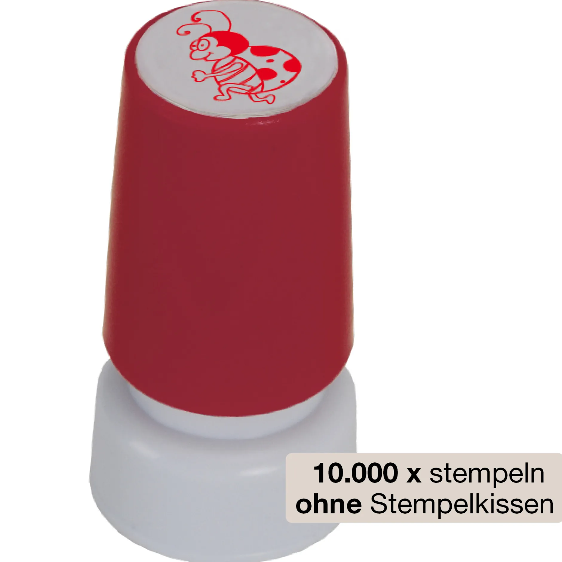 Siebdruck-Stempel „Marienkäfer“