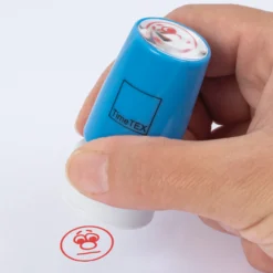 Siebdruck-Stempel "Perpetuum", "Gesicht neutral"