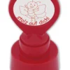 Siebdruck-Stempel "Perpetuum" rund "Ich bin stolz auf dich"