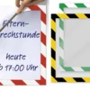 Signal-Rahmen-Einstecktaschen A4, magnetisch, 3-tlg.