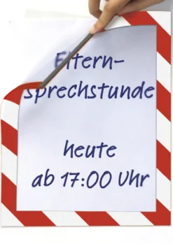Signal-Rahmen-Einstecktaschen A4, magnetisch, 3-tlg.