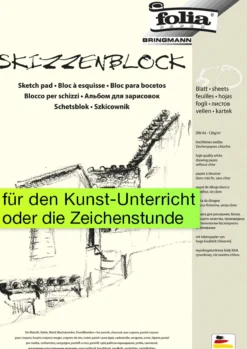 Skizzenblock DIN A4, 50 Blatt
