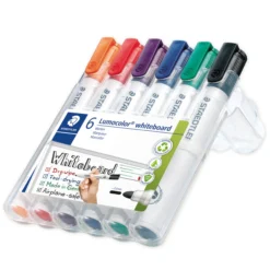 Staedtler Lumocolor Whiteboard-Marker, 6-tlg.