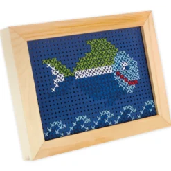 Stickkarton farbig, 17,5x24,5 cm, 40 Blatt