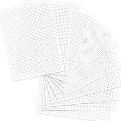 Stickkarton weiß, 17,5x24,5 cm, 40 Blatt