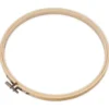 Stick-Rahmen aus Holz, 20 cm ø