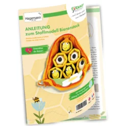 Stoffmodell Bienenstock