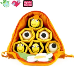 Stoffmodell Bienenstock