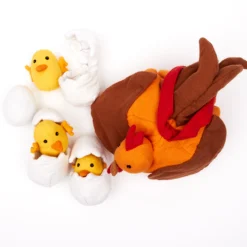 Stoffmodell Lebenszyklus Huhn mit Küken