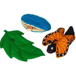 Stoffmodell Lebenszyklus Schmetterling (3-tlg.)