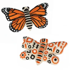 Stoff-Schmetterling, Blanko