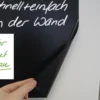 Tafel-Folie statisch, 20 m auf Rolle, schwarz glänzend, abwischbar