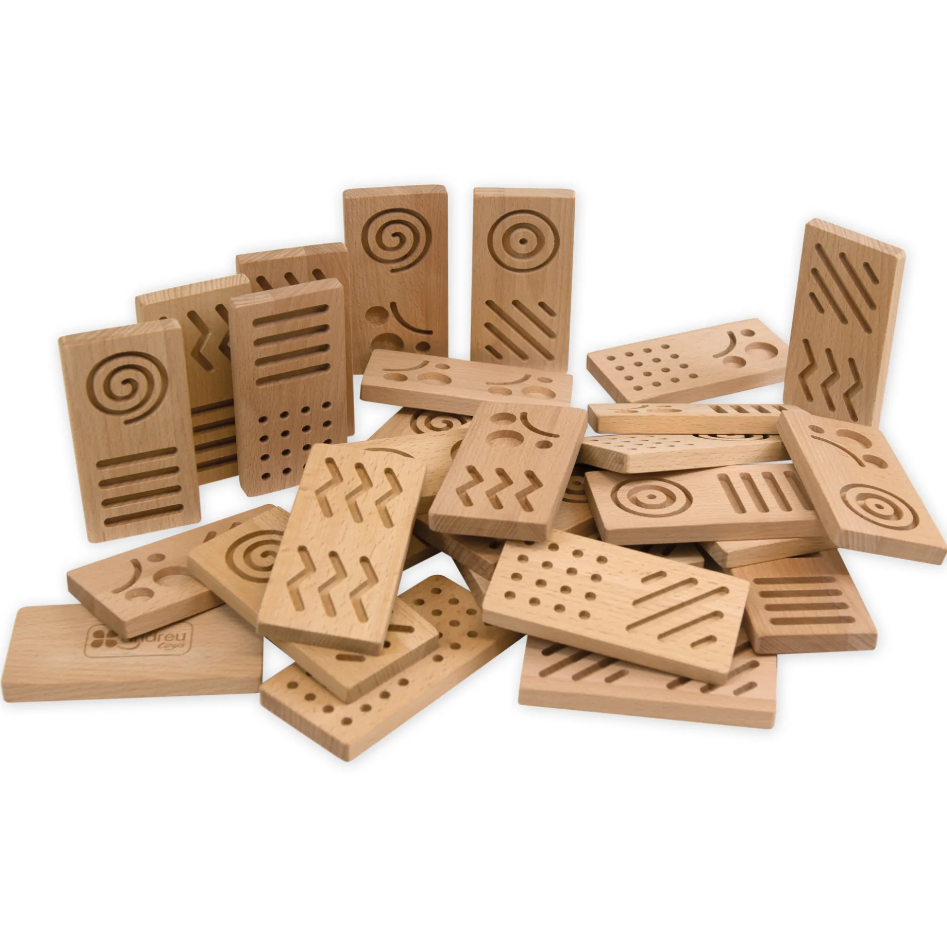 Tast-Domino "Muster", 29-tlg.