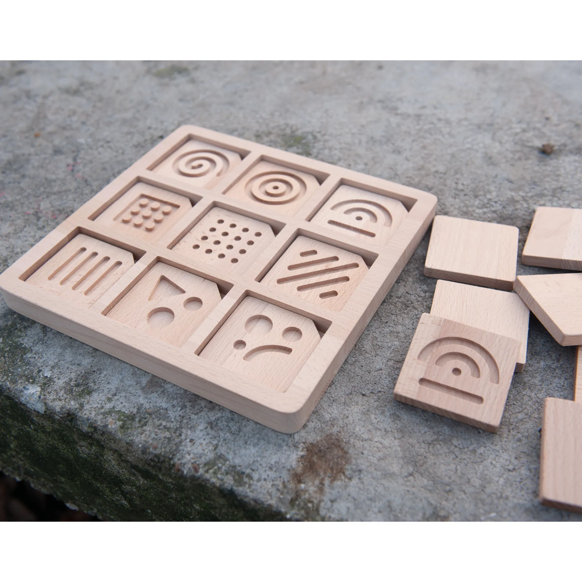 Tast-Memospiel "Puzzle", 20-tlg.
