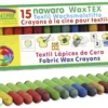 Textil-Wachsmaler nawaro, 15-tlg.