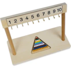 TimeTEX Aufhängung für Perlentreppe 1-10 "Montessori Premium"